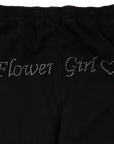 Renko Flower Girl Sweatpants Black