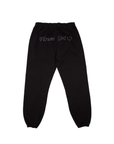 Renko Flower Girl Sweatpants Black