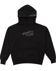 Renko Flower Girl Hoodie Black