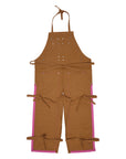 Brown & Pink Renko Utility Apron