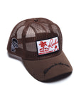 Brown Mesh Renko Trucker Hat