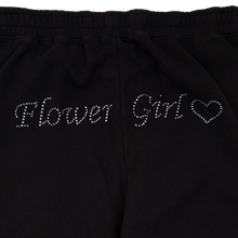 Load image into Gallery viewer, Renko Flower Girl Sweatpants Black

